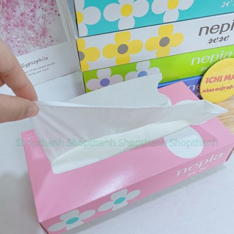 Khăn Giấy Nepia Nhật Bản Chất Lượng, Tiện Dụng, Mềm Mại, Không Bở Rách, An Toàn Cho Gia Đình Bạn
