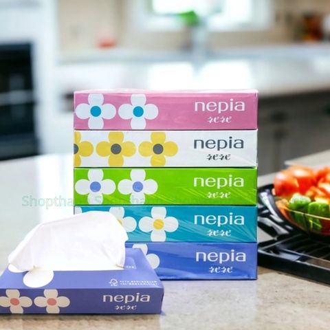Khăn Giấy Nepia Nhật Bản Chất Lượng, Tiện Dụng, Mềm Mại, Không Bở Rách, An Toàn Cho Gia Đình Bạn
