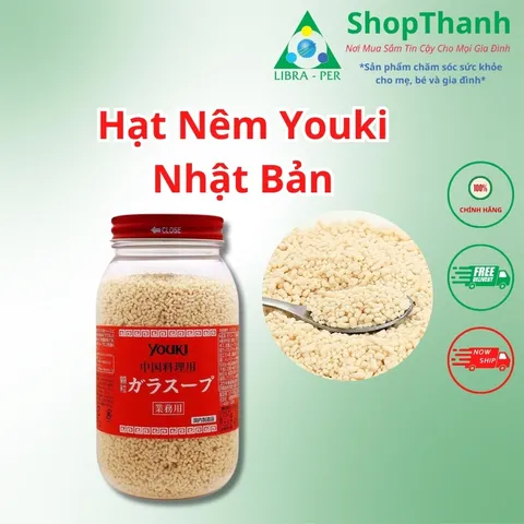 Hạt Nêm Youki Nhật Bản 500g - Vị Gà Tự Nhiên Umami, An Toàn Cho Mọi Món Ăn 756098