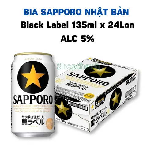 Sapporo Nhật Bản, Thức Uống Hoàn Hảo Cho Mọi Bữa Tiệc {Shop Thanh}