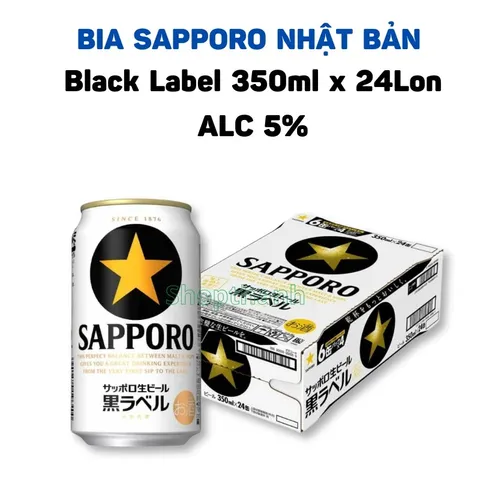 Sapporo Nhật Bản, Thức Uống Hoàn Hảo Cho Mọi Bữa Tiệc {Shop Thanh}