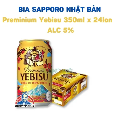 Sapporo Nhật Bản, Thức Uống Hoàn Hảo Cho Mọi Bữa Tiệc {Shop Thanh}