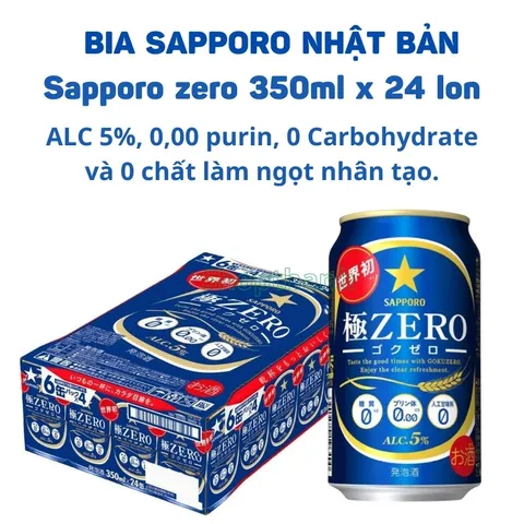 Sapporo Nhật Bản, Thức Uống Hoàn Hảo Cho Mọi Bữa Tiệc {Shop Thanh}