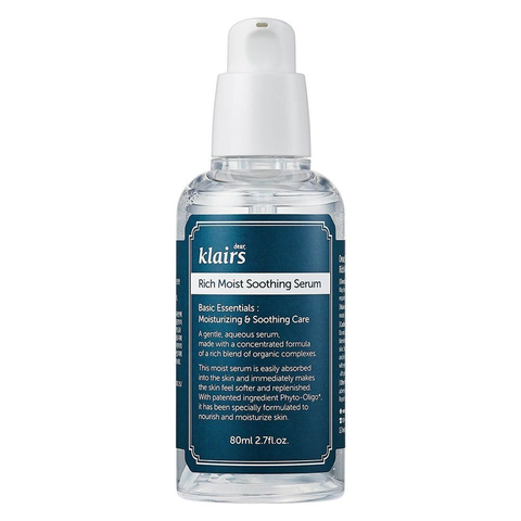 Tinh Chất Dưỡng Ẩm Klairs Rich Moist Soothing Serum 50ml NK (chính ngạch)