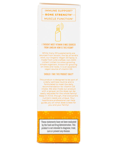 Xịt Vitamin D3 Lỏng không mùi vị MaryRuth’s 30 ml