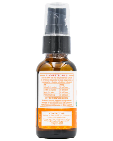 Xịt Vitamin D3 Lỏng không mùi vị MaryRuth’s 30 ml
