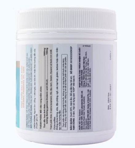 [Nhập khẩu] Viên uống Herbs of Gold Evening Primrose Oil 1000 hỗ trợ cân nội tiết nữ (200 viên)