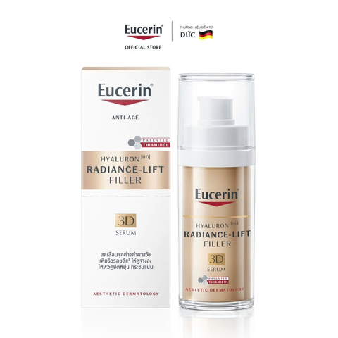 Tinh Chất Dưỡng Sáng Da, Ngăn Ngừa Lão Hóa Eucerin Hyaluron Radiance Lift Filler 3D Serum NK chính hãng
