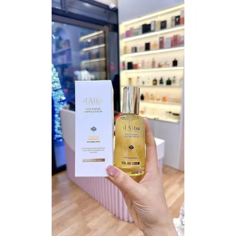 Serum D’Alba Vita Toning Capsule Serum 100ml  Bản 100ML  siêu hời
