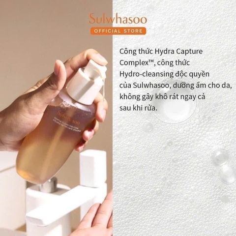 SỮA RỬA MẶT DỊU NHẸ SULWHASOO GENTLE CLEANSING FOAM SIZE 200ML