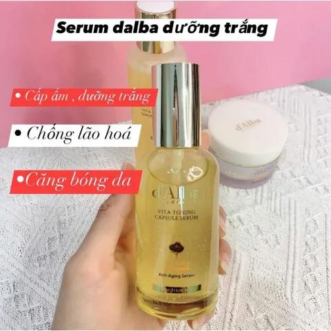 Serum D’Alba Vita Toning Capsule Serum 100ml  Bản 100ML  siêu hời
