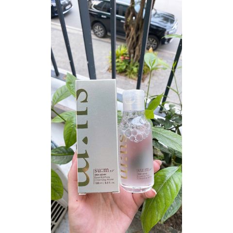 NƯỚC TẨY TRANG SU:M37 MINI 100ML NHỎ GỌN, TIỆN LỢI, DỄ DÙNG MỖI NGÀY