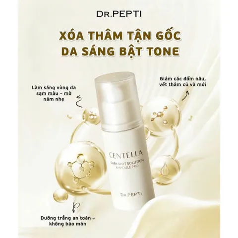 SERUM DR.PEPTI CENTELLA DARK SPOT SOLUTION AMPOULE PRO