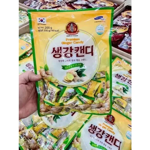 KẸO GỪNG 365 PREMIUM GINGER CANDY HÀN QUỐC