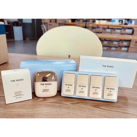 KEM CHỐNG NẮNG WHOO GONG JIN HYANG SUNQUID Mua #50ml – Tặng ngay #52ml siêu hời