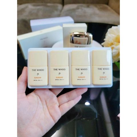 KEM CHỐNG NẮNG WHOO GONG JIN HYANG SUNQUID Mua #50ml – Tặng ngay #52ml siêu hời
