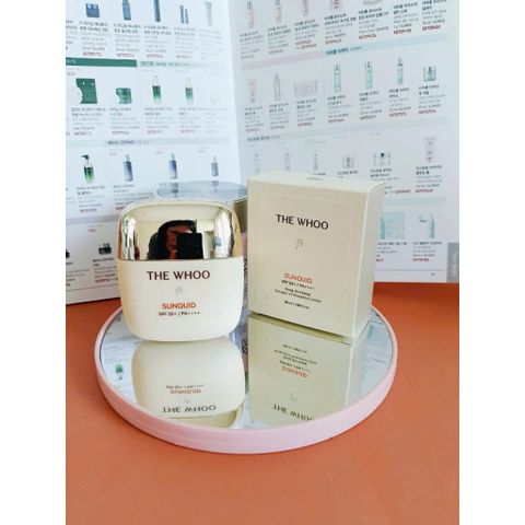 KEM CHỐNG NẮNG WHOO GONG JIN HYANG SUNQUID Mua #50ml – Tặng ngay #52ml siêu hời
