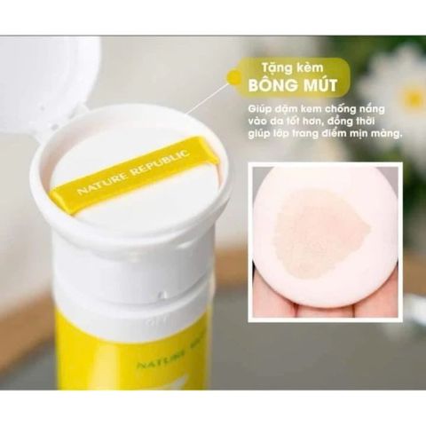 KEM CHỐNG NẮNG ICE SUN NATURE REPUBLIC SPF50+ PA+++ MẪU MỚI