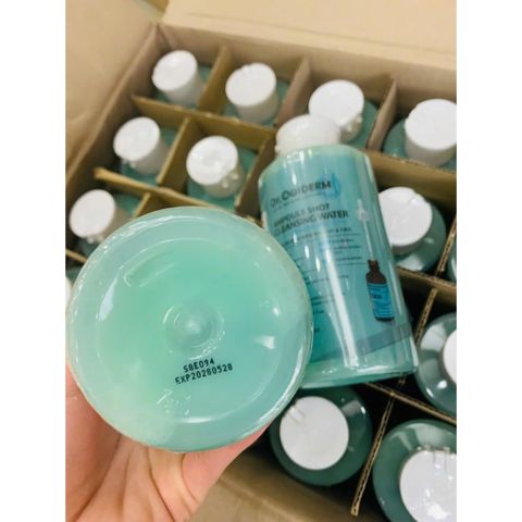 NƯỚC TẨY TRANG DR.OGIDERM 500ML SẠCH SÂU, DỊU NHẸ, CHĂM DA TỪ BƯỚC ĐẦU TIÊN