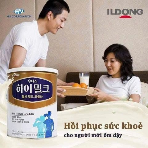 SỮA ILDONG HI MILK DINH DƯỠNG TOÀN DIỆN CHO NGƯỜI LỚN, KHỎE MẠNH MỖI NGÀY