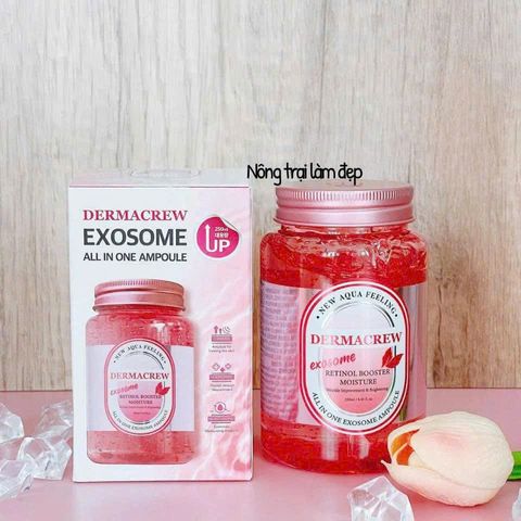 Ủ BÓNG Dermacrew Exosome 250ml cho da lão hóa sớm