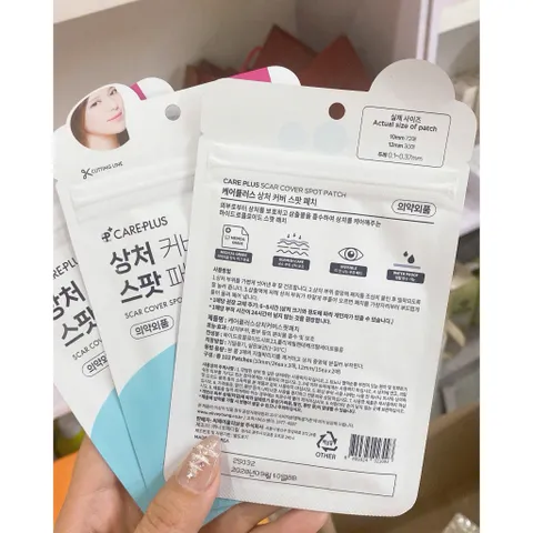 Sales Miếng dán mụn Olive Young Care Plus Spot Patch Mẫu mới cải tiến