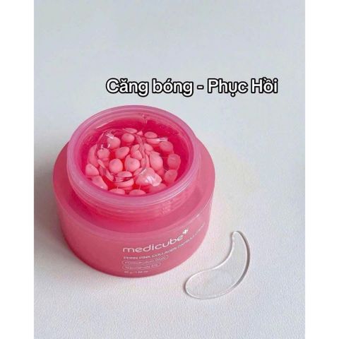 KEM DƯỠNG MEDICUBE DRN PINK COLLAGEN CAPSULE CREAM