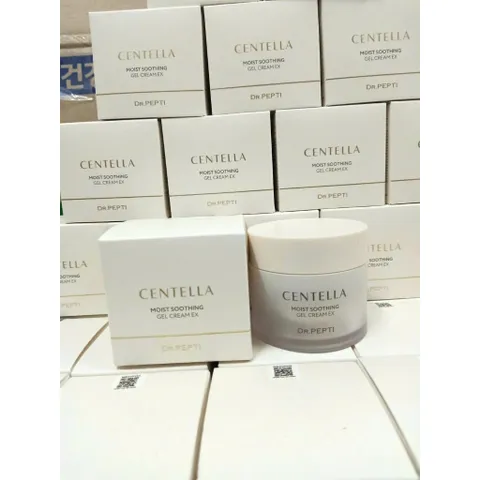 KEM DƯỠNG DR.PEPTI CENTELLA MOIST SOOTING GEL CREAM 70ML GẤP ĐÔI DƯỠNG CHẤT 72% CHIẾT XUẤT RAU MÁ