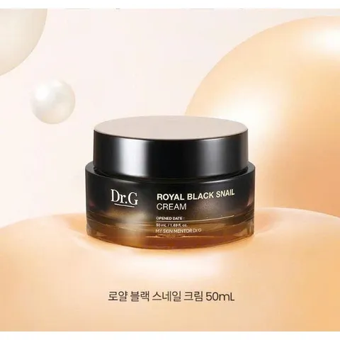 KEM ỐC SÊN DR.G ROYAL BLACK CREAM DƯỠNG ẨM & CHỐNG LÃO HOÁ ĐỈNH CAO 2 hũ