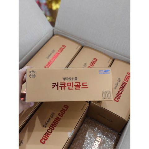 Tinh Nghệ Nano Golden Gift Curcumin Gold Hàn Quốc 100 tép