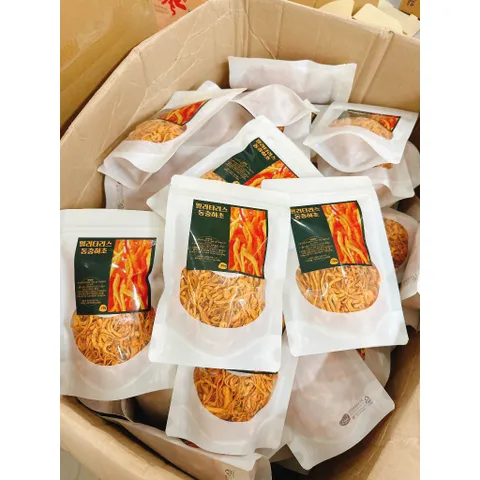 NẤM ĐÔNG TRÙNG HẠ THẢO NGUYÊN SỢI HÀN QUỐC 70G