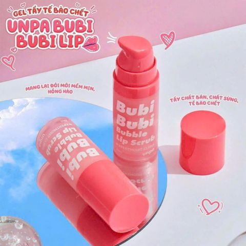 TẨY DA CHẾT MÔI BUBI BUBI LIP BÍ QUYẾT CHO ĐÔI MÔI HỒNG HÀO, MỊN MÀNG