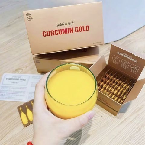 Tinh Nghệ Nano Golden Gift Curcumin Gold Hàn Quốc 100 tép