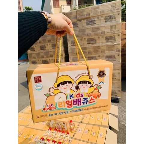 NƯỚC TÁO - NƯỚC LÊ HỒNG SÂM DODAMPOS CM (10 gói * 90ml)