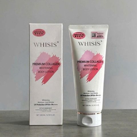 KEM DƯỠNG TRẮNG BODY CHỐNG NẮNG WHISIS 200ml