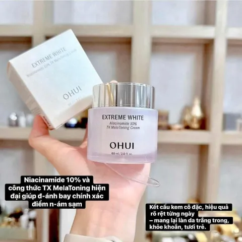 Kem dưỡng trắng da hết nám OHUI Extreme White bản mới nhất 60ML