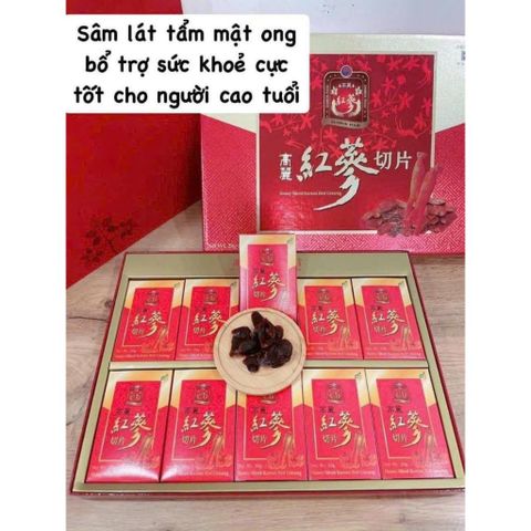SÂM LÁT TẨM MẬT ONG SAMBOK 20GR X 10 GÓI