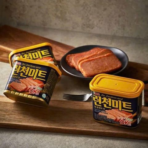 THỊT HỘP LOTTE THE LUNCHEON MEAT HÀN QUỐC  NGON TIỆN LỢI, ĂN LÀ MÊ 350G
