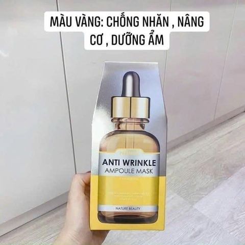 Mặt Nạ Tinh Chất Premium Anti Wrinkle Mask Hộp 10M
