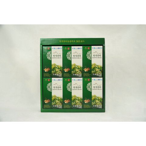 Thực phẩm bổ sung MÁT GAN ĐÔNG TRÙNG 365 - BÍ QUYẾT BẢO VỆ GAN TỪ HÀN QUỐC 30 gói x 70ml
