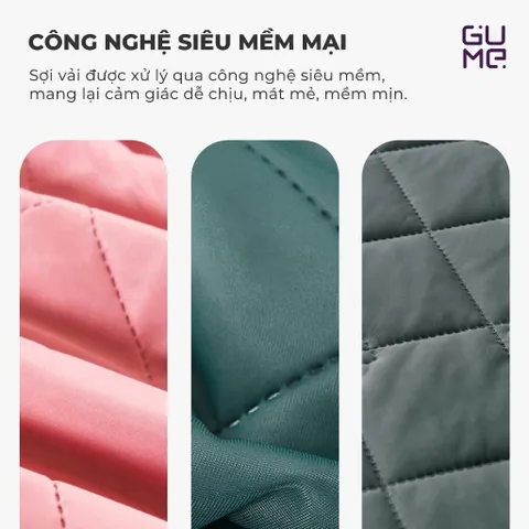 Chăn điều hòa lạnh Gume Lớp ngoài 2 mặt
