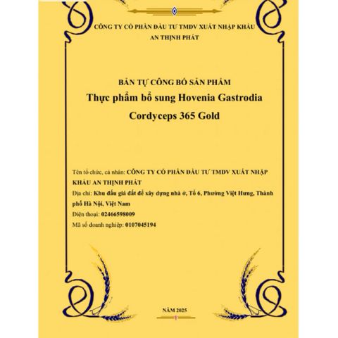 Thực phẩm bổ sung MÁT GAN ĐÔNG TRÙNG 365 - BÍ QUYẾT BẢO VỆ GAN TỪ HÀN QUỐC 30 gói x 70ml
