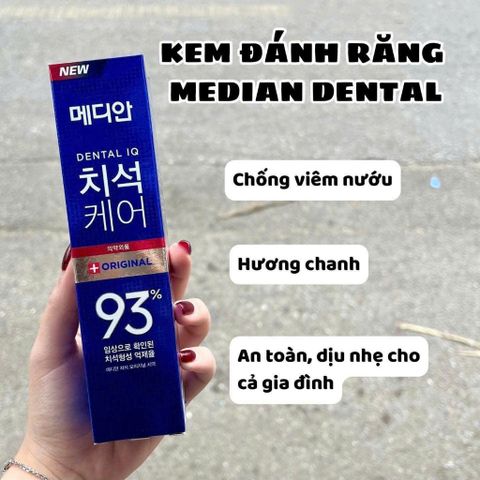 KEM ĐÁNH RĂNG MEDIAN 93% SỐ 1 HÀN QUỐC