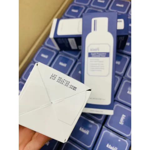 Nước hoa hồng Klairs Supple Preparation Unscented Toner dưỡng ẩm sâu, làm dịu da 180ml