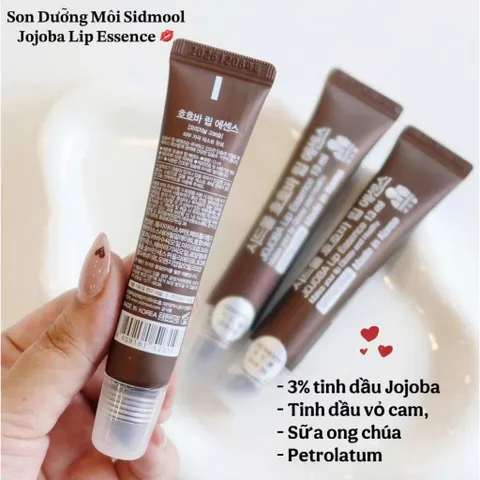 SON DƯỠNG MÔI Sidmool Jojoba Lip Essence HOT HIT HÀN QUỐC