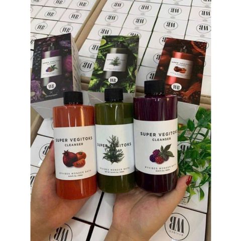 SỮA RỬA MẶT THẢI ĐỘC RAU CỦ QUẢ HÀN QUỐC 300ml/chai
