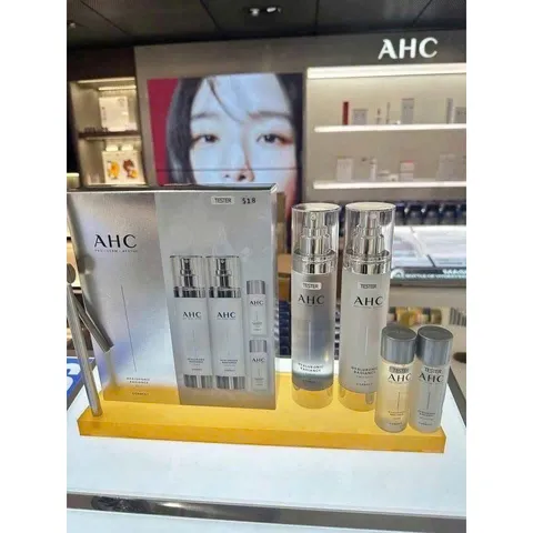 SET DƯỠNG AHC HYALURONIC DEWY RADIANCE CẤP ẨM NGẬM NƯỚC, DA CĂNG MỊN CHUẨN HÀN