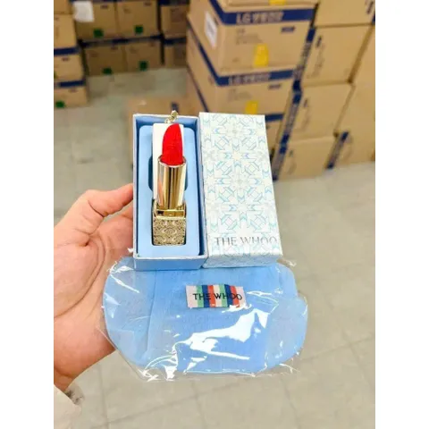 SON Whoo Gongjinhyang Mi Velvet Lip Rouge No.24 Red Orange sắc đỏ cam mềm mượt như nhung dưỡng ẩm sâu