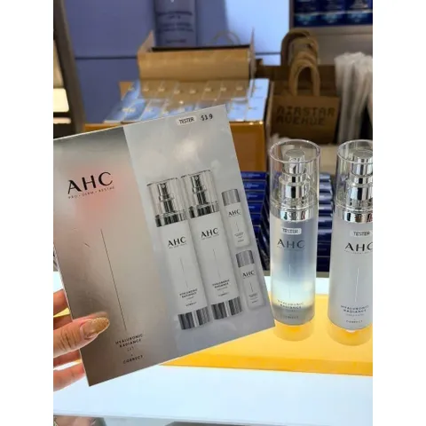 SET DƯỠNG AHC HYALURONIC DEWY RADIANCE CẤP ẨM NGẬM NƯỚC, DA CĂNG MỊN CHUẨN HÀN