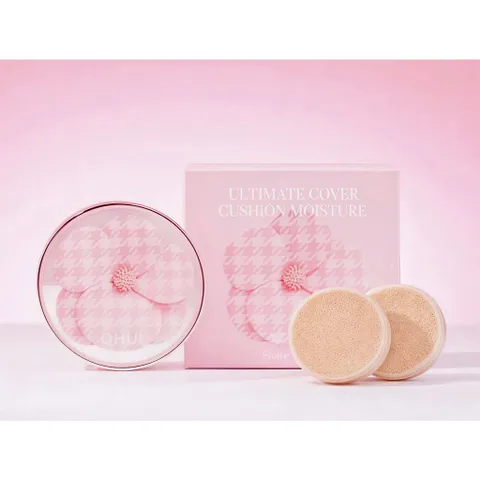 Set Phấn Nước OHUI ULTIMATE COVER CUSHION MOISTURE MẪU MỚI 2026
